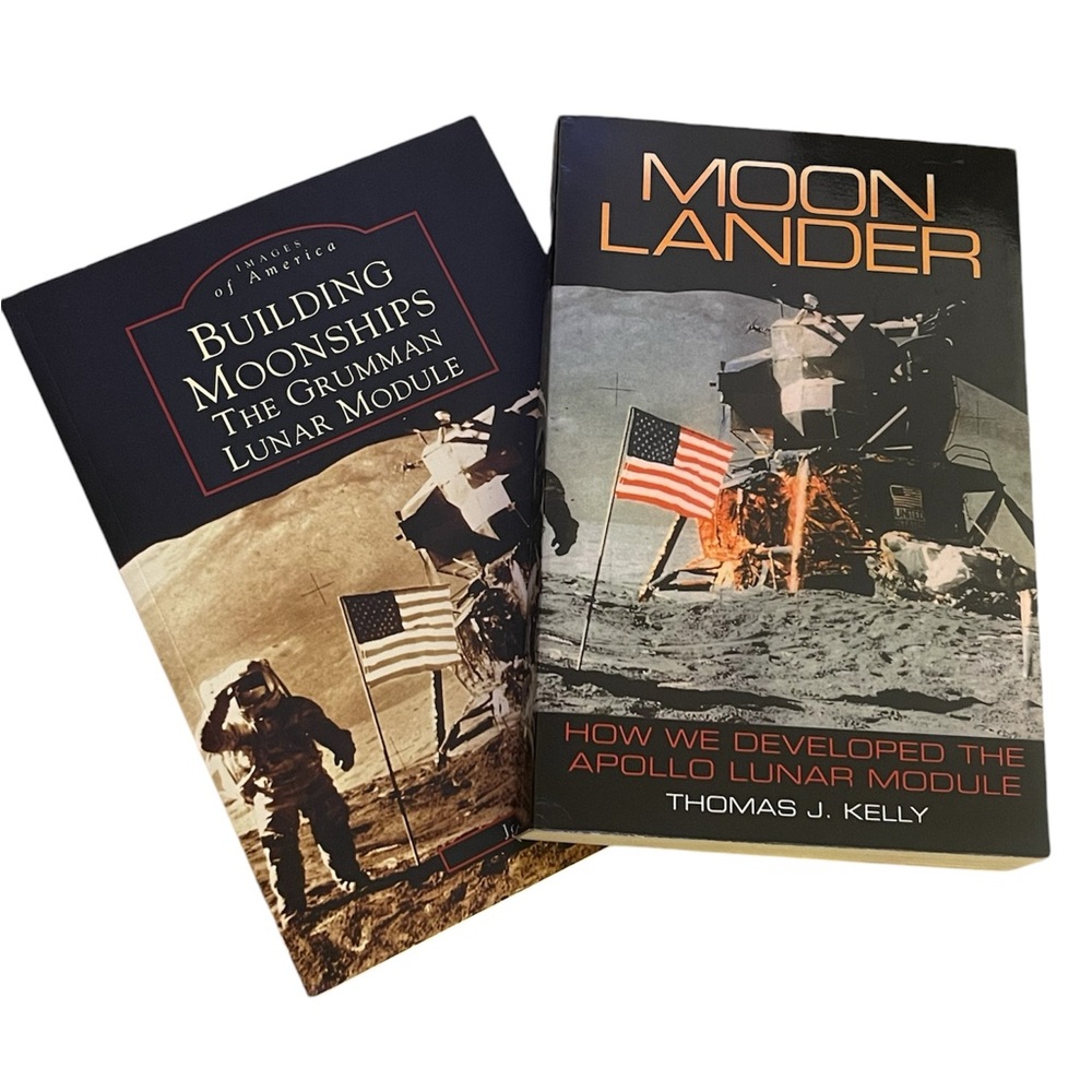 Moon‎ Lander: Apollo Lunar Module History Aviation Spaceflight Thomas Kelly Book